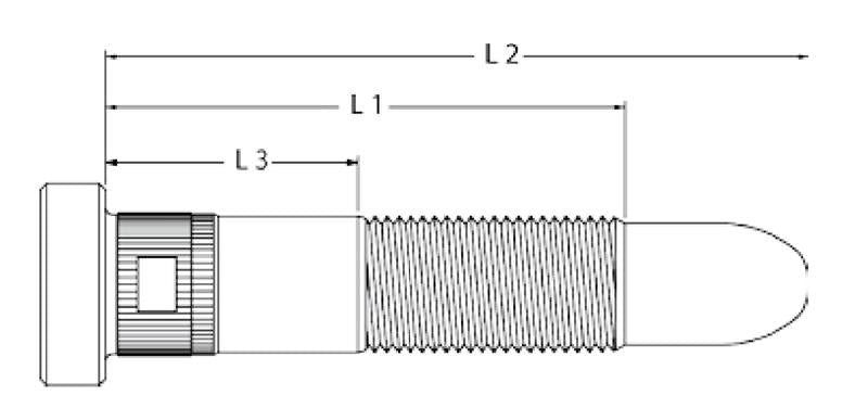 ARP 5/8-18 x 3.85 Wheel Stud Kit (Pack of 5)