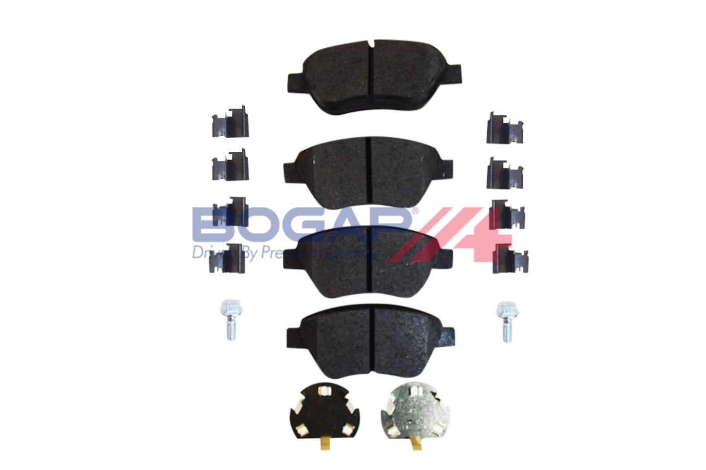 BOGAP L8210116 Brake Pad Set, Disc Brake | ML Performance Car Parts