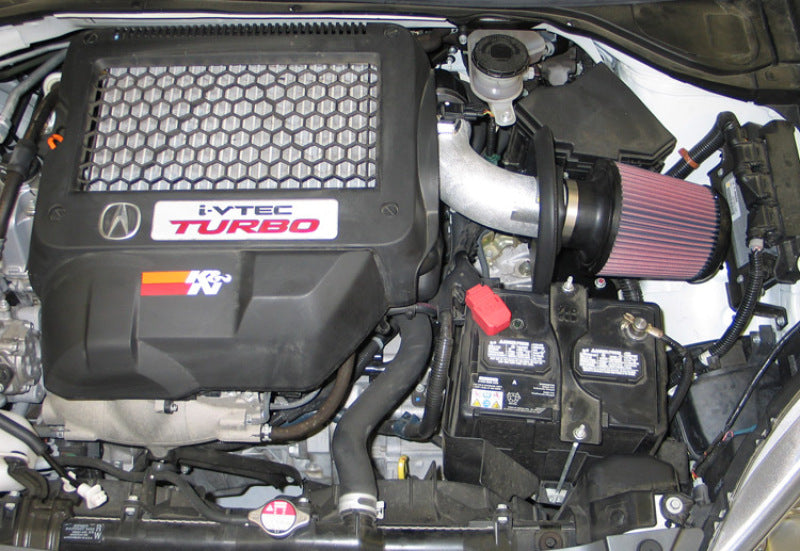 K&N Engineering K&N 07-08 Acura RDX L4-2.3L Silver Typhoon Short Ram Intake
