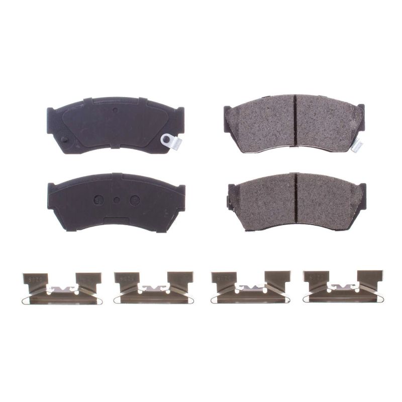 PowerStop Power Stop 98-01 Chevrolet Metro Front Z17 Evolution Ceramic Brake Pads w/Hardware