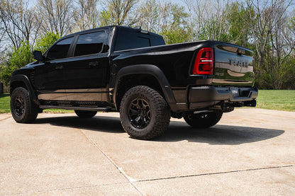 CORSA Performance Corsa 25-26 RAM 1500 RHO Crew Cab 3.0L Turbo Cat-Back Dual Rear Exit w/ 5in Single Black Pro Series