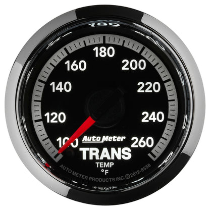 Autometer Factory Match Dodge 4th Gen 52.4mm 100-260 Deg F Trans Temp Gauge