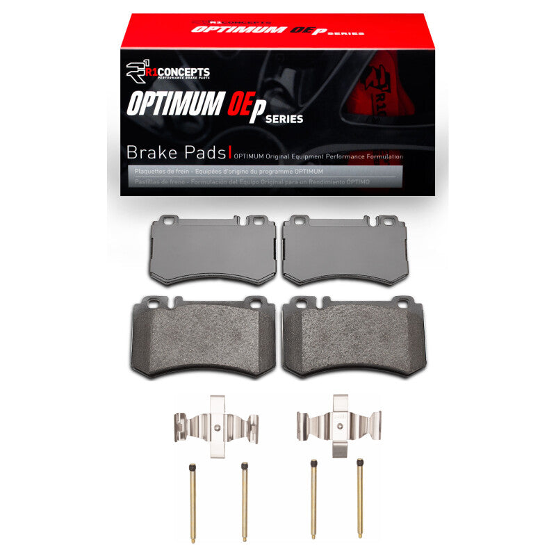 R1 Concepts R1 07-13 Mercedes-Benz S600 Rear Optimum OE Pads & Hardware Kit