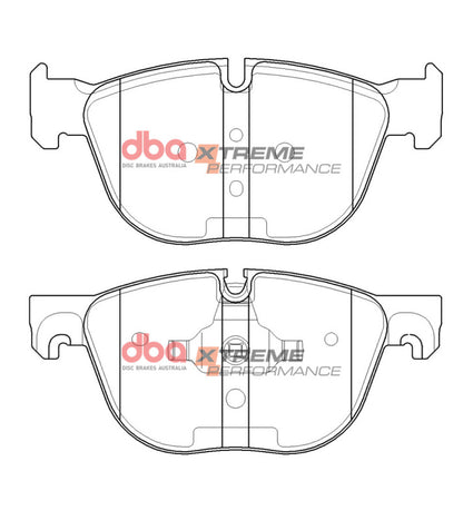 DBA 16-18 BMW X4 M40i Front XP Performance Brake Pads