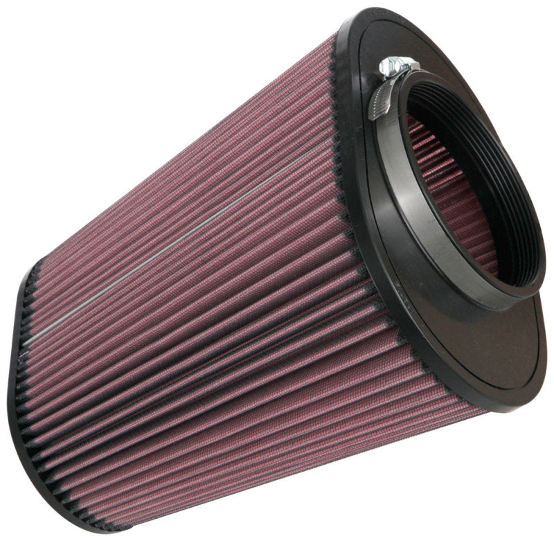 K&N Engineering K&N Universal Tapered Filter 4-1/2in Flange, 6-1/4in x 9-1/4in Base, 7in x 4.5in Top, 10in Height