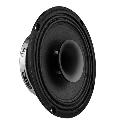 DS18 8in 200 Watts RMS 4 ohm Mid-Range Loudspeaker Shallow Grill Included