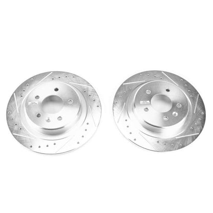 PowerStop Power Stop 16-18 Buick Envision Rear Evolution Drilled & Slotted Rotors - Pair