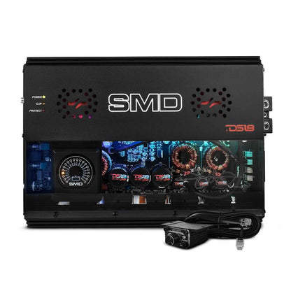 DS18 Steave Meade Colab 1-Channel Amp Class D 3000/1ohm 2200/2ohm 1300/4ohm Watts LED Lights