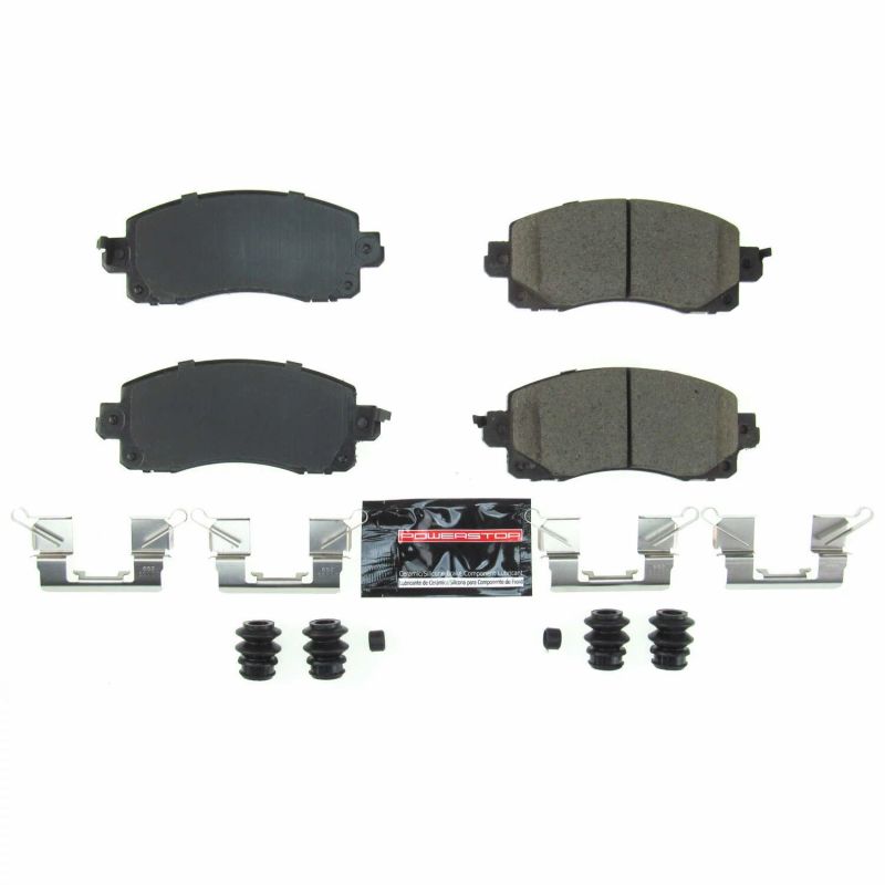 PowerStop Power Stop 18-19 Subaru Crosstrek Front Z23 Evolution Sport Brake Pads w/Hardware