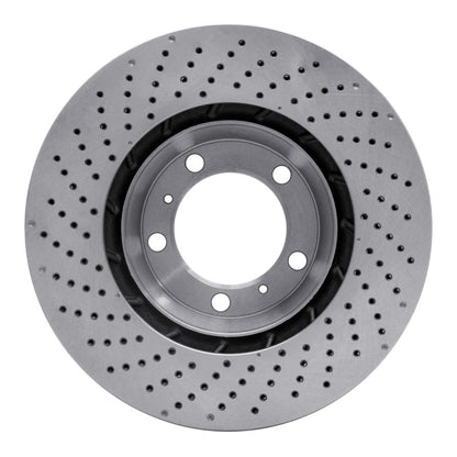 DFC 99-23 Porsche 718 Boxster Right Front Drilled Brake Rotor