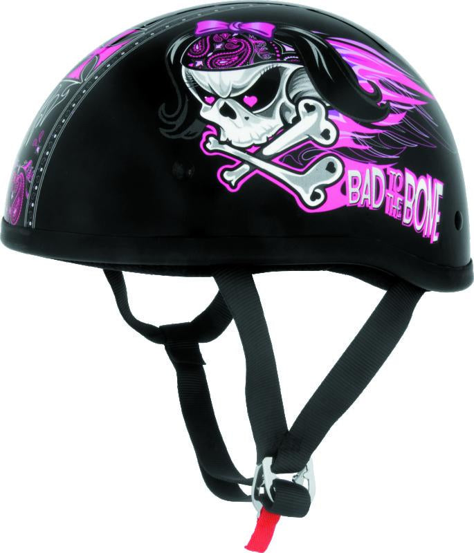 Bikers Choice Skid Lids Bad To The Bone Original Helmet - 2XL