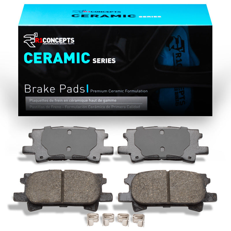 R1 Concepts R1 04-09 Lexus RX400h Rear R1 Ceramic Brake Pads
