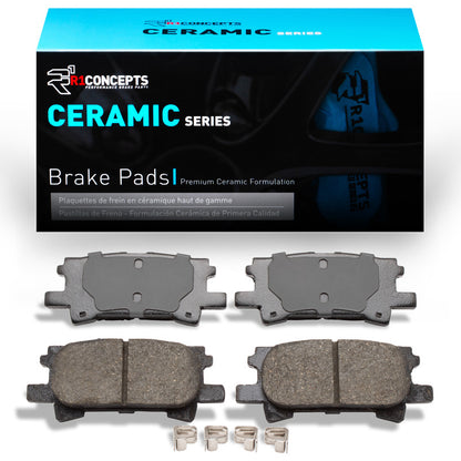 R1 Concepts R1 04-09 Lexus RX400h Rear R1 Ceramic Brake Pads