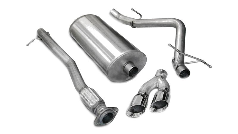 CORSA Performance Corsa 2007-2008 Chevrolet Silverado Crew Cab/Short Bed 1500 4.8L V8 Polished Sport Cat-Back Exhaust