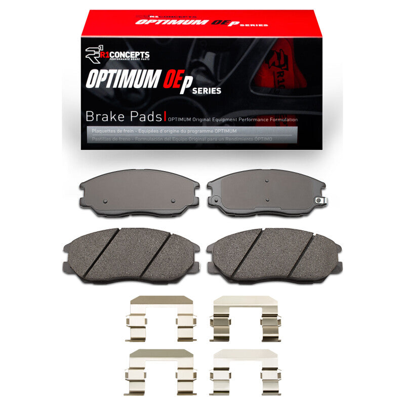 R1 Concepts R1 04-06 Hyundai XG350 Front Optimum OE Pads & Hardware Kit