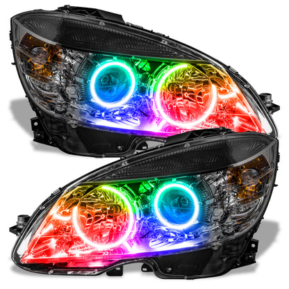 ORACLE Lighting Oracle Mercedes Benz C-Class 08-11 Halo Kit - ColorSHIFT w/ 2.0 Controller