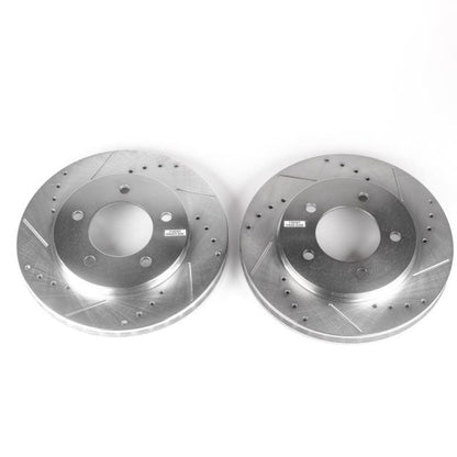 PowerStop Power Stop 97-02 Ford Expedition Front Evolution Drilled & Slotted Rotors - Pair