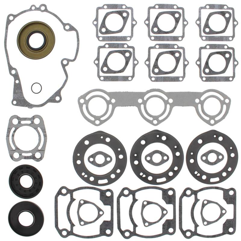 Vertex Pistons Vertex Gaskets 92-95 Polaris SL650 Complete Gasket Kit w/ Oil Seals