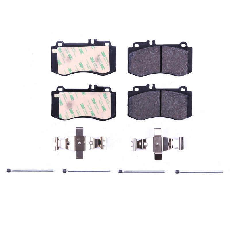 PowerStop Power Stop 10-11 Mercedes-Benz E550 Euro-Stop ECE-R90 Front Brake Pads