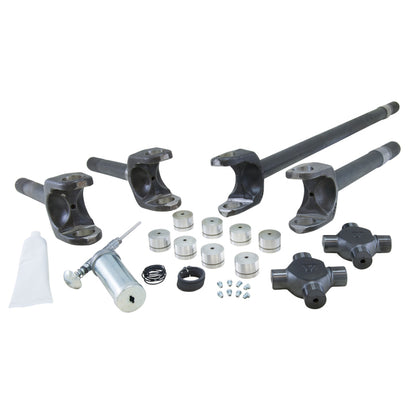 Yukon Gear & Axle USA Standard 4340CM Rplcmnt Axle Kit For 79-93 Dodge Dana 60 Front / 35 Spline w/Super Joints