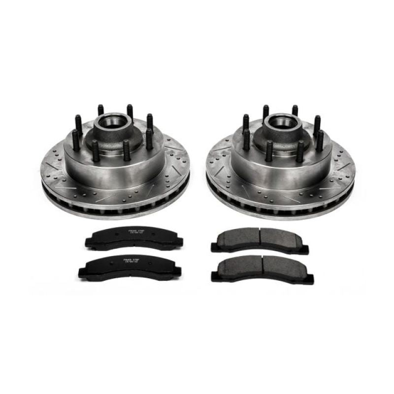 PowerStop Power Stop 99-02 Ford F-350 Super Duty Front Z23 Evolution Brake Kit