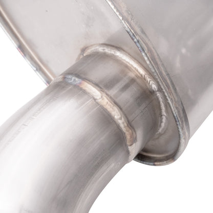 Stainless Works 20-21 Chevrolet Corvette C8 6.2L Redline Cat-Back Exhaust w/ Matte Black Tips