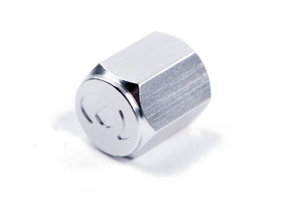 Dinan Valve Stem Caps - Silver (Set of 4)
