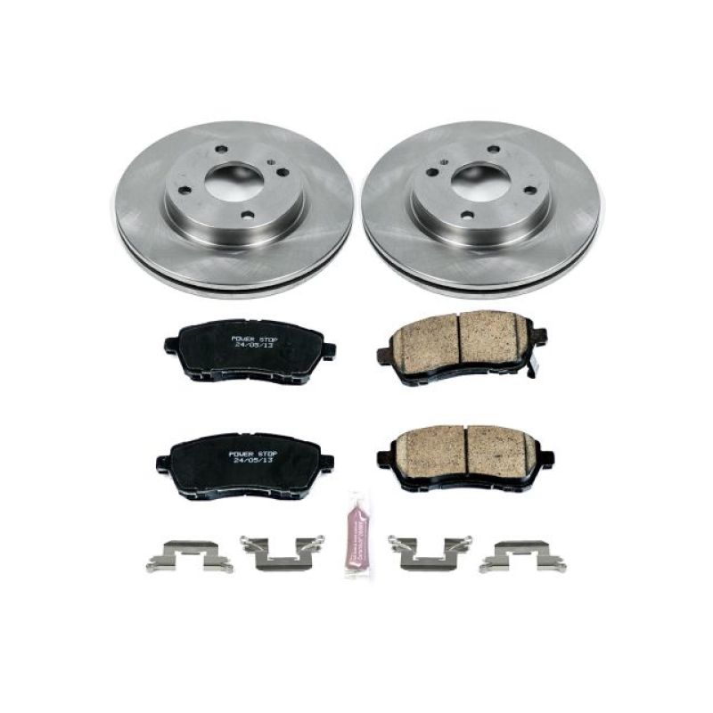 PowerStop Power Stop 11-19 Ford Fiesta Front Autospecialty Brake Kit