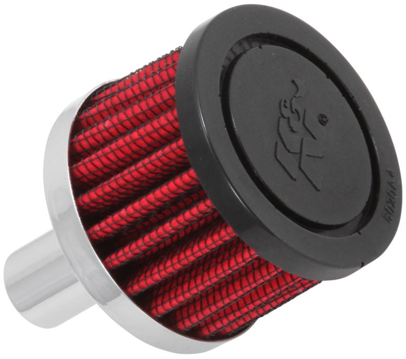 K&N Engineering K&N Steel Base Crankcase Vent Filter .625in Vent OD x 2in OD x 1.5in Height