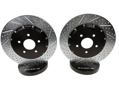 Baer Brakes 06-13 Chevy Corvette Z06/Grand Sport Eradispeed+ Rear Brake Rotors