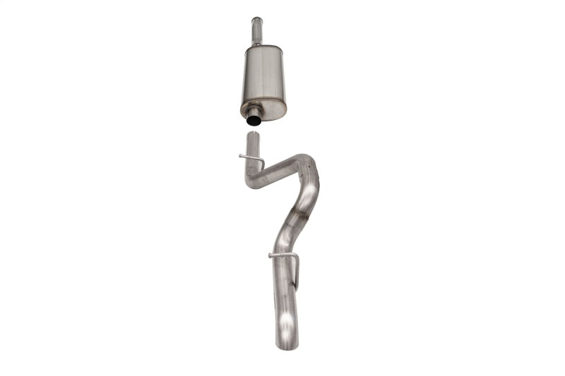 CORSA Performance Corsa 2018-2025 Jeep Wrangler JLU 3.6L Sport 2.75in Cat-Back Exhaust w/ Turn Down Tip