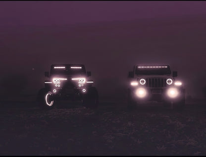 ORACLE Lighting Oracle Vector Jeep Wrangler JK Grille LED Halo Kit - White