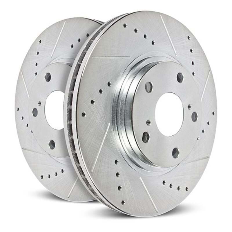 PowerStop Power Stop 2021 Dodge Durango Front Drilled & Slotted Rotor (Pair)
