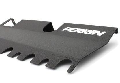 Perrin Performance PERRIN 15-21 Subaru WRX/STI Radiator Shroud (With OEM Intake Scoop) - Black