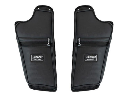 PRP Seats 2016+ Polaris General Front Lower Door Bags w/Knee Pad - Pair