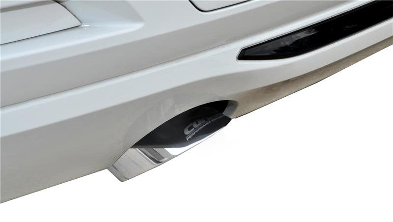 CORSA Performance Corsa 12-14 BMW 335i Sedan AWD F30 3in Polished Touring Dual Rear Single 3.5in Tip Cat-Back