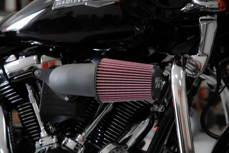 K&N Engineering K&N 2017 Harley-Davidson H/D Touring Models AirCharger Performance Intake - Black