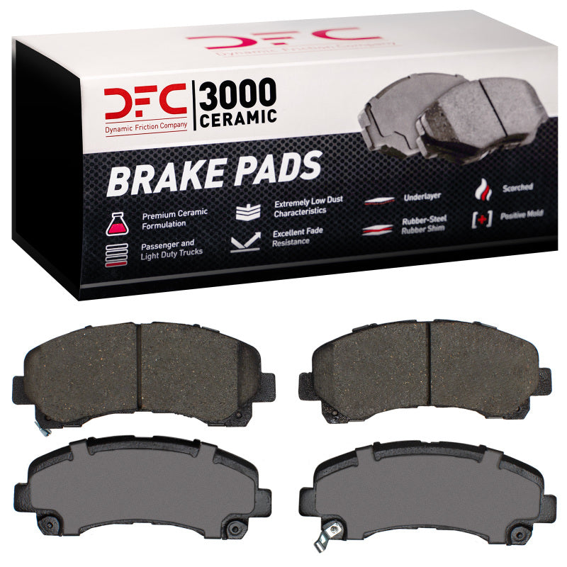 DFC 12-25 Chevrolet Colorado Front 3000 Ceramic Brake Pads