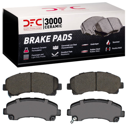DFC 12-25 Chevrolet Colorado Front 3000 Ceramic Brake Pads