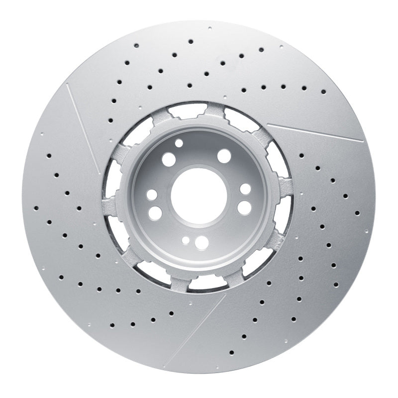 DFC 21-25 Mercedes-Benz Gle63 AMG S Front Drilled & Slotted Hi-Carbon Alloy GEOMET Coated Rotor