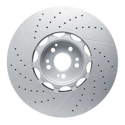 DFC 21-25 Mercedes-Benz Gle63 AMG S Front Drilled & Slotted Hi-Carbon Alloy GEOMET Coated Rotor