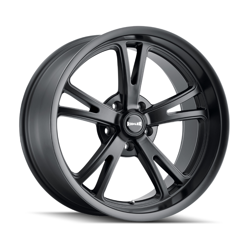 Ridler Wheels Ridler 606 20x9 / 5x115 BP / 18mm Offset / 72.62mm Hub Matte Black Wheel