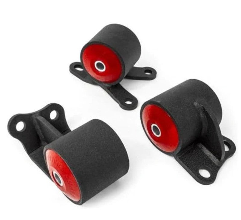 Innovative Mounts Innovative 92-95 Civic B/D Series Black Steel Mounts 75A Bushings (Auto Chassis Auto Trans)