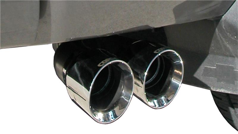 CORSA Performance Corsa 2010-2013 Chevrolet Silverado Crew Cab/Short Bed 1500 4.8L V8 Polished Sport Cat-Back Exhaust