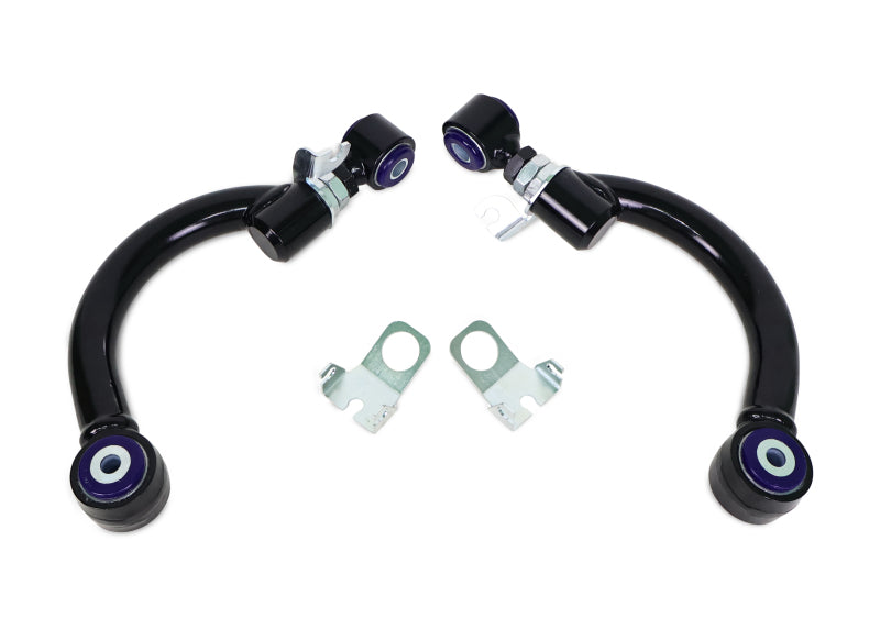 SuperPro 06-25 Volkswagen Golf GTI Upper Rear HD Adjustable Toe Arm Set