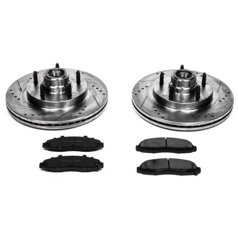 PowerStop Power Stop 97-00 Ford F-150 Front Z23 Evolution Sport Brake Kit