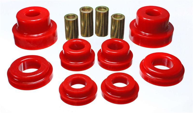 Energy Suspension 90-96 Nissan 300ZX Black Rear Sub Frame Set