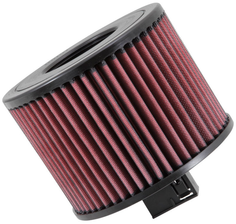 K&N Engineering K&N washable, reusable High-Flow Air Filter.