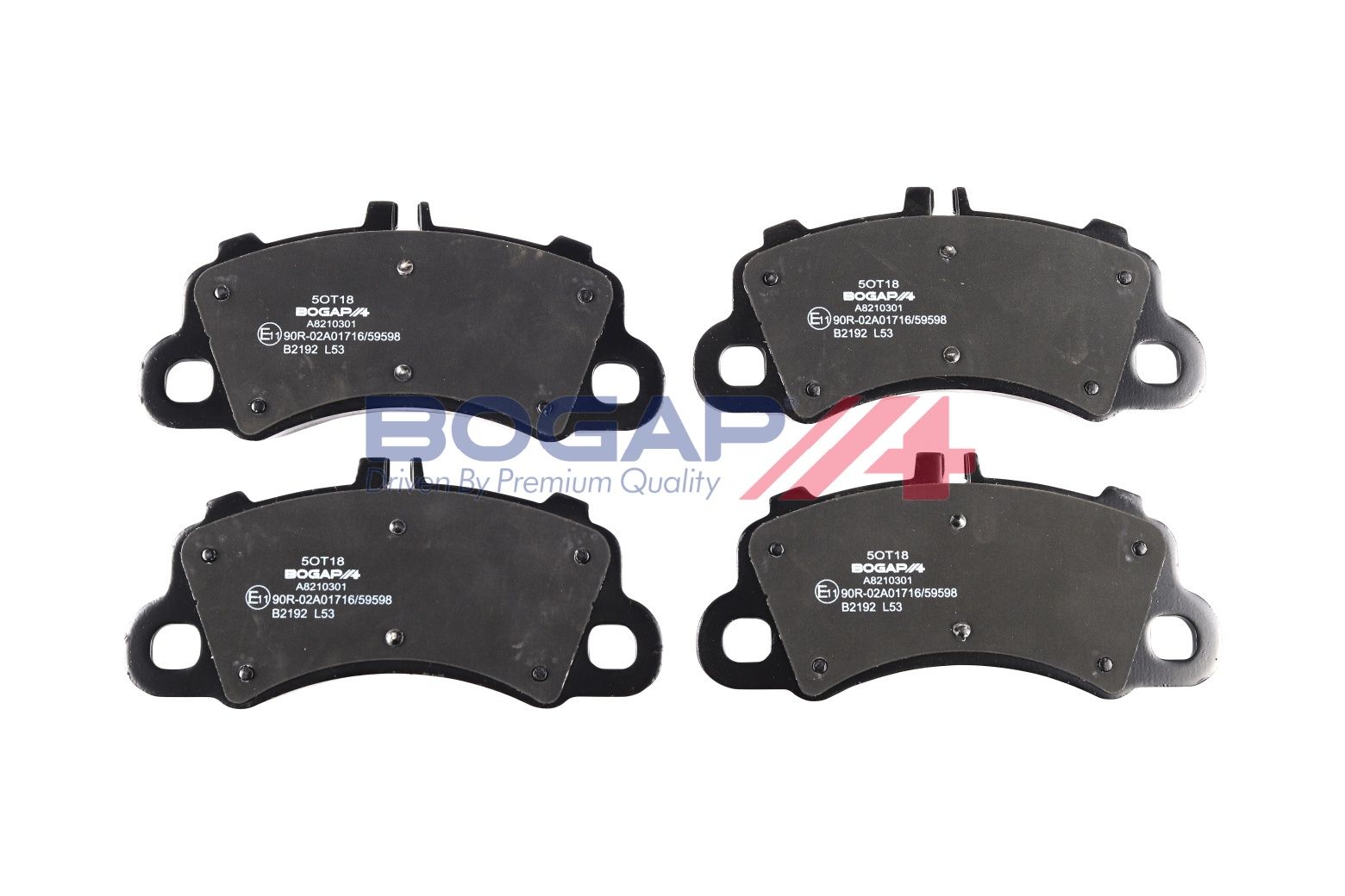 BOGAP A8210301 Brake Pad Set, Disc Brake | ML Performance Car Parts