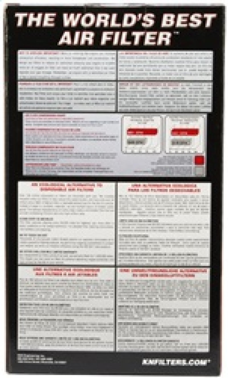 K&N Engineering K&N Filter Universal X-Stream Clamp-On Round Tprd 2.5in Flng ID x 6in Base OD x 5in Top OD x 6.5in H